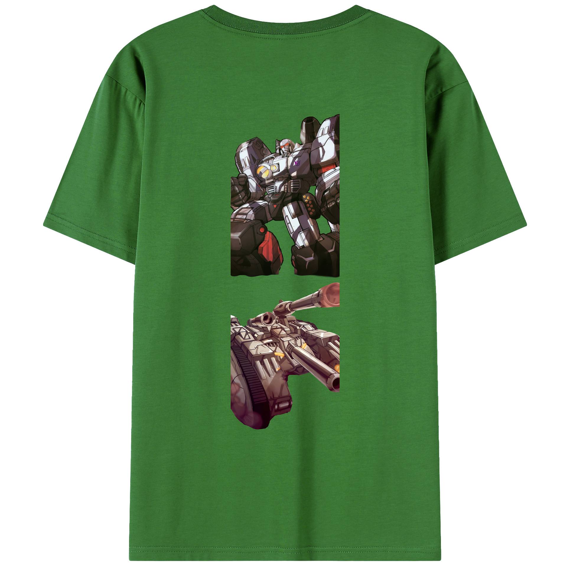 （画像用） Transformers トランスフォーマー レディース半袖Tシャツ(バックプリント)